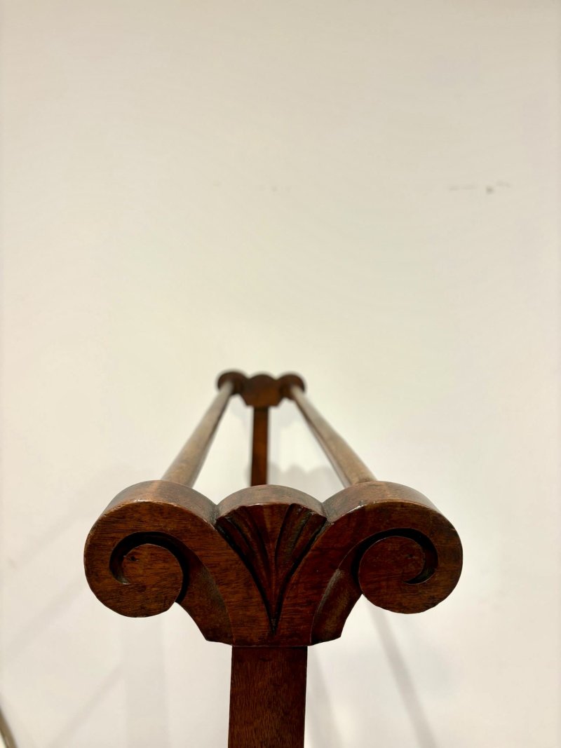 Antique Mahogany Towel Rail/Clothes Stand